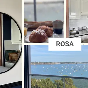  Appartement Rosa*studio *belle Vue Mer*dinard*